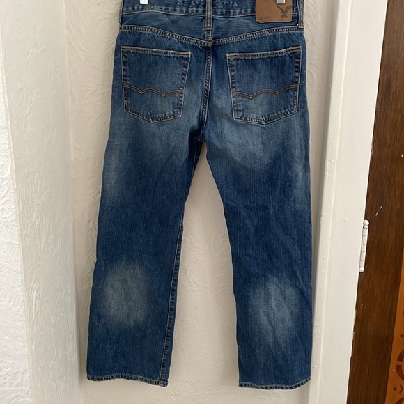 AMERICAN EAGLE OUTFITTERS Men's Original Boot Denim Jeans Size 31x30 In Blue - Picture 4 of 10
